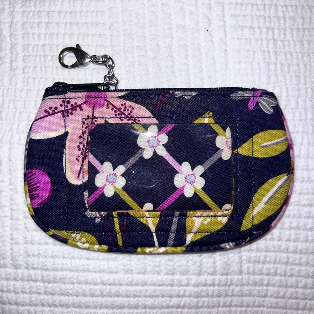 Vera Bradley coin purse with ID pocket